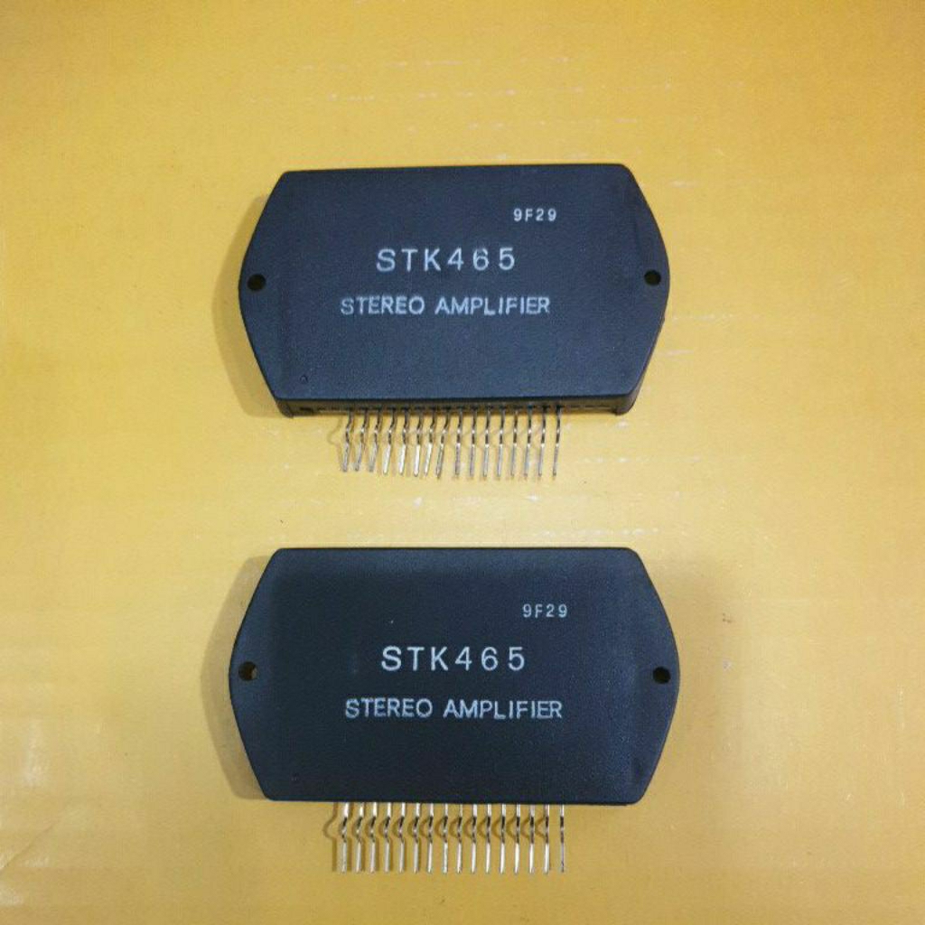 STK  465  - IC STEREO POWER AMPLIFIER