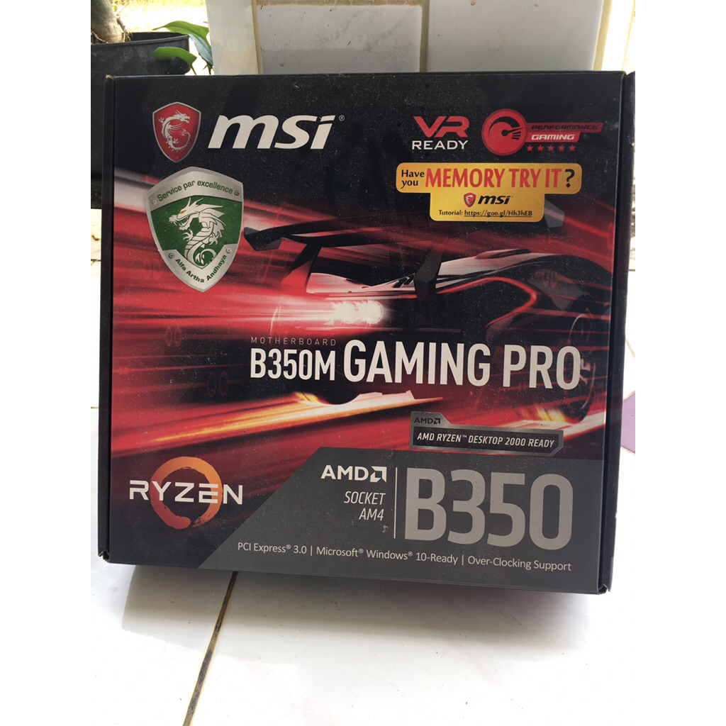 MSI B350m Gaming Pro Second Unit