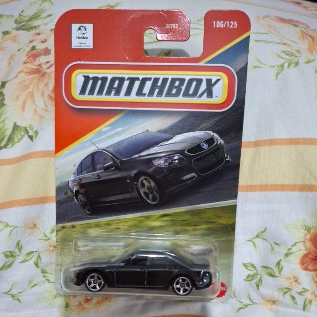 holden vf commodore ssv matchbox hitam