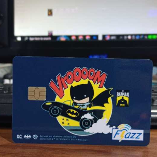 Flazz BCA Gen2 Original bukan custom edisi BATMAN VROOM