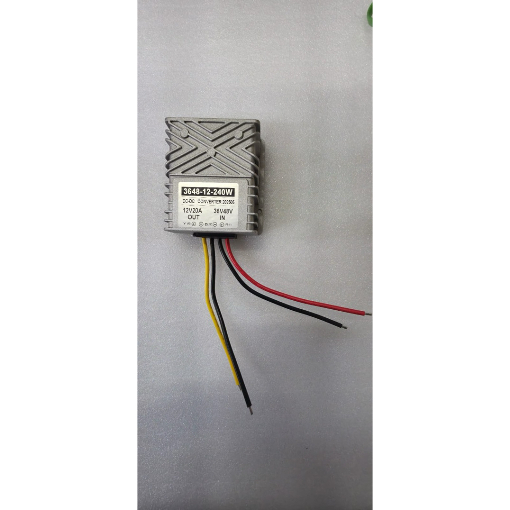 CONVERTER DC TO DC 36 VOLT / 48 VOLT TO 12 VOLT 20 AH