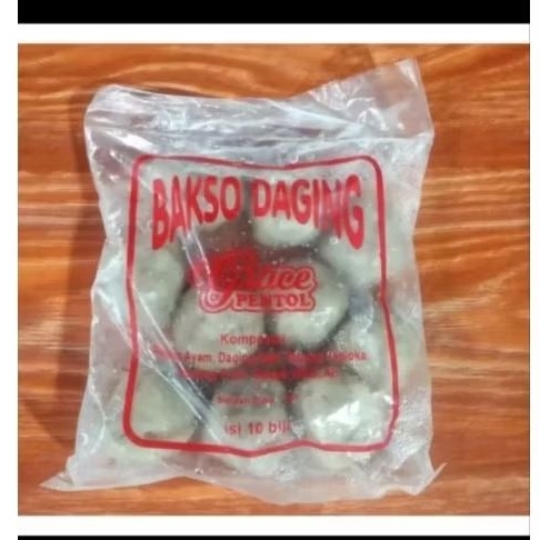 

pentol bakso daging isi 10 - surabaya