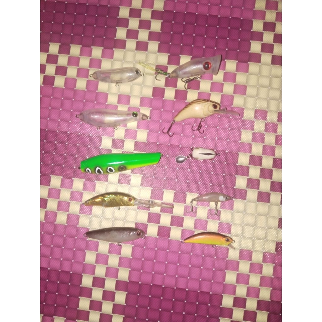 lure casting bekas