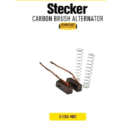 CARBON BRUSH ALTERNATOR L-300/PS 100/ST-100(FJ-342)  CBA-M02