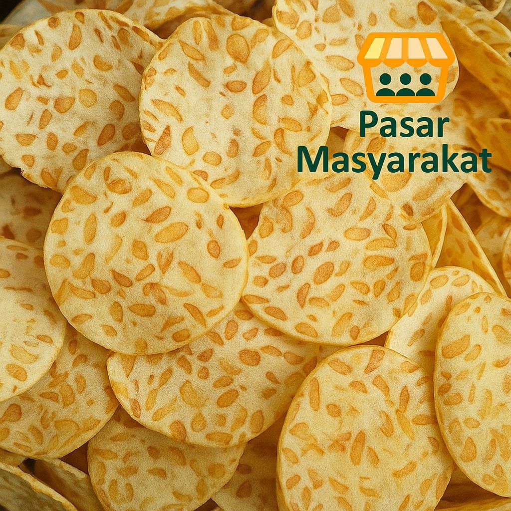 

Keripik Tempe 250 Gram Pasar.Masyarakat