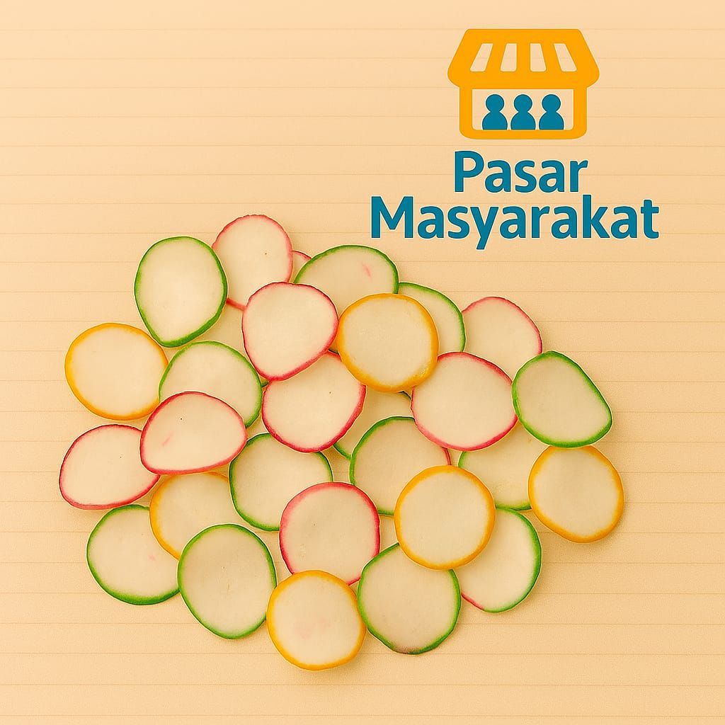 

Kerupuk Warna Mentah 250 Gram Pasar.Masyarakat