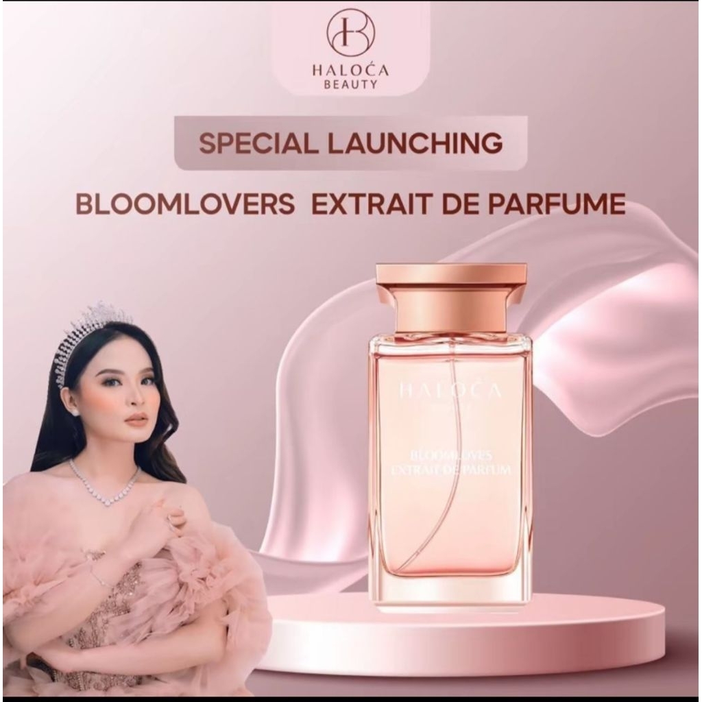 HALOCA- BLOOMLOVERS EXTRAIT DE PARFUME, Original parfum Tahan Lama HALOCA- -Siap Kirim