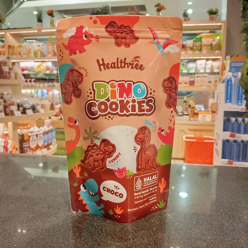 

Dino Cookies Choco by Healthree 80g