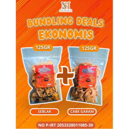 

Paket Bundling Hemat 125gr Basreng Ngapak Ekonomis Seblak Pedas Nagih Gurih Renyah