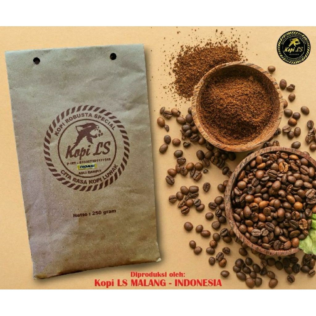 

BUBUK KOPI LS ROBUSTA ASLI DAMPIT