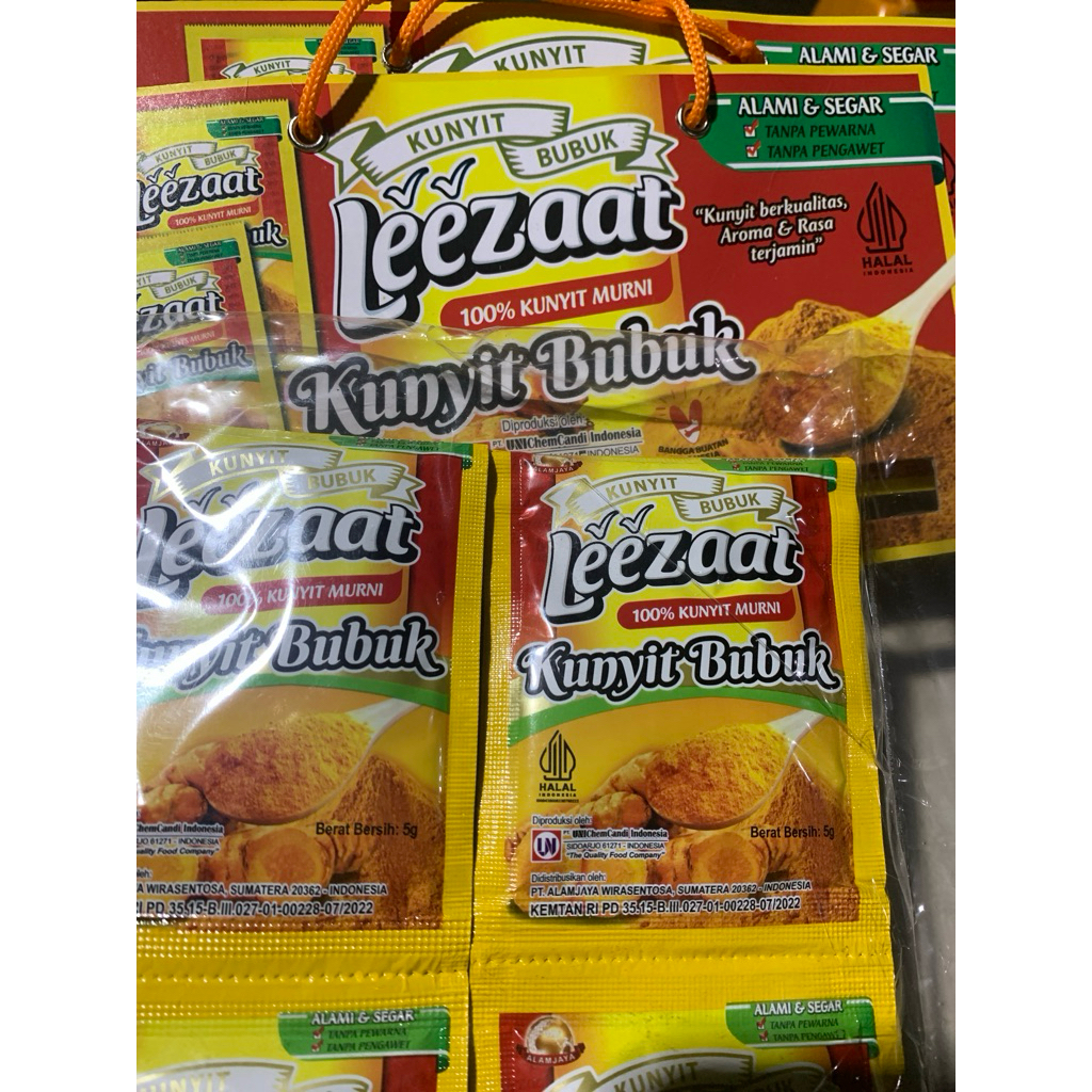 

kunyit bubuk 5 gram x 12 sachet dari AlamJaya
