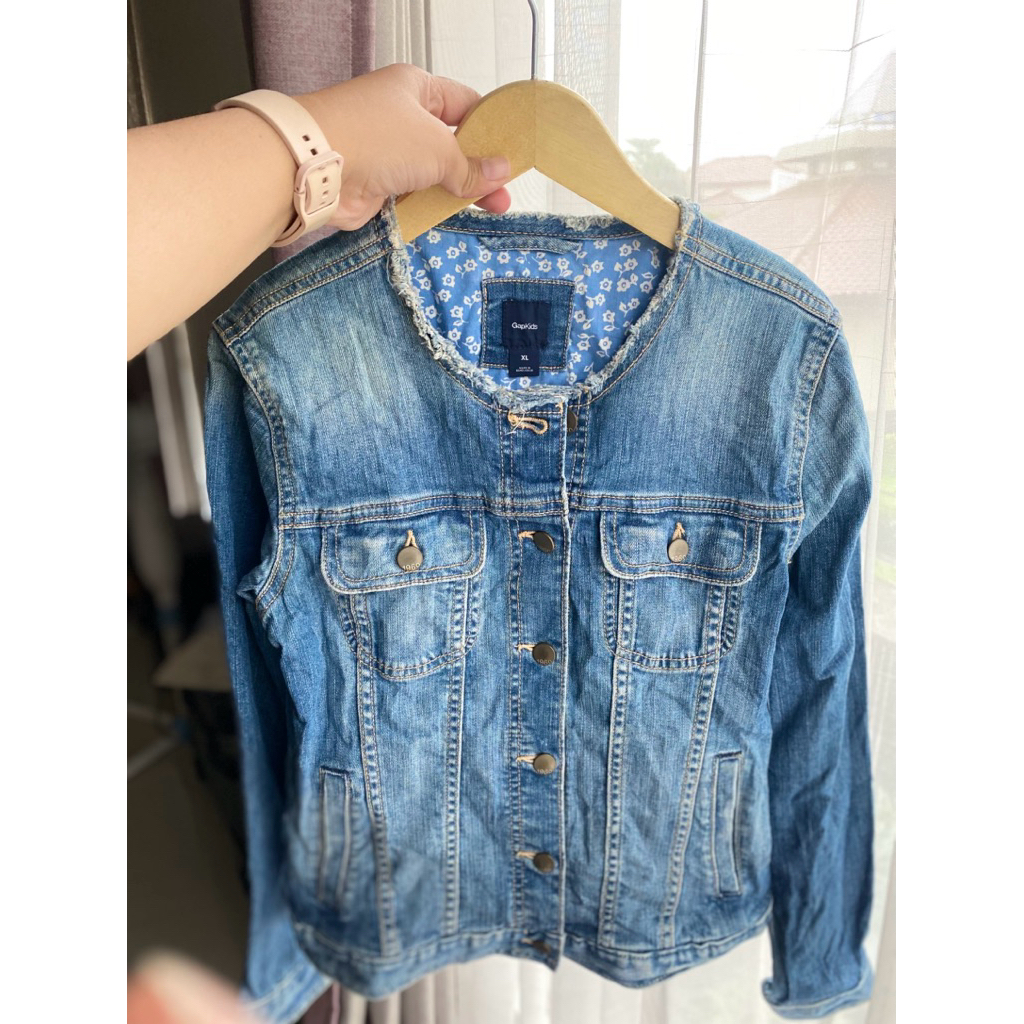 Jaket Jeans Keren baby GAP. jaket denim baby GAP anak perempuan. jaket denim gap anak perempuan. jak