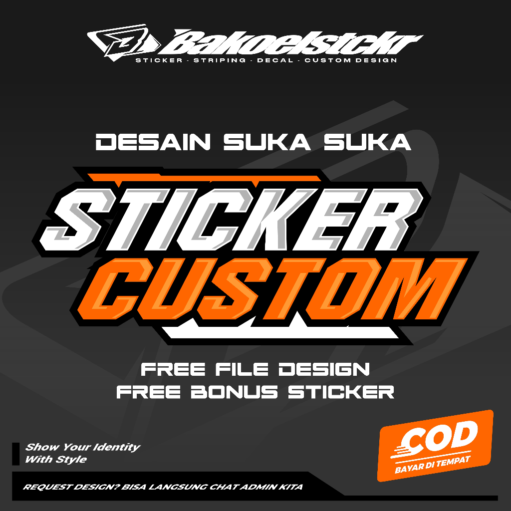 

CETAK STICKER VINYL STIKER CUSTOM - STIKER CUSTOM VARIASI - STIKER CUSTOM PRINT CUT