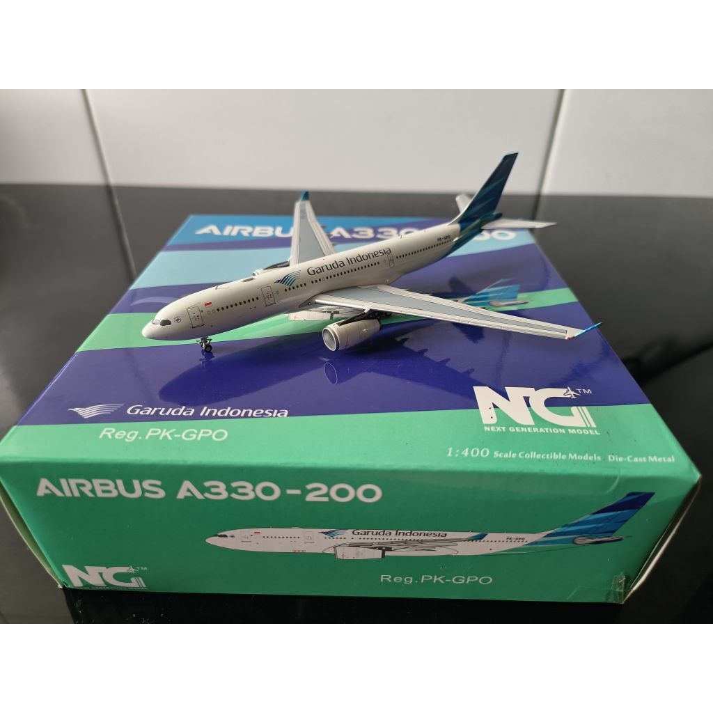 Diecast Garuda Indonesia Airbus A330-200 GPO NG Models 1:400