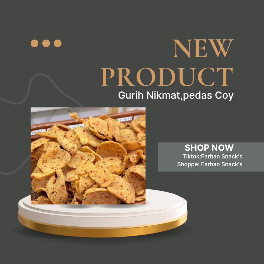 

Ladrang /Kue bawang pedas full dau jeruk mak farhan