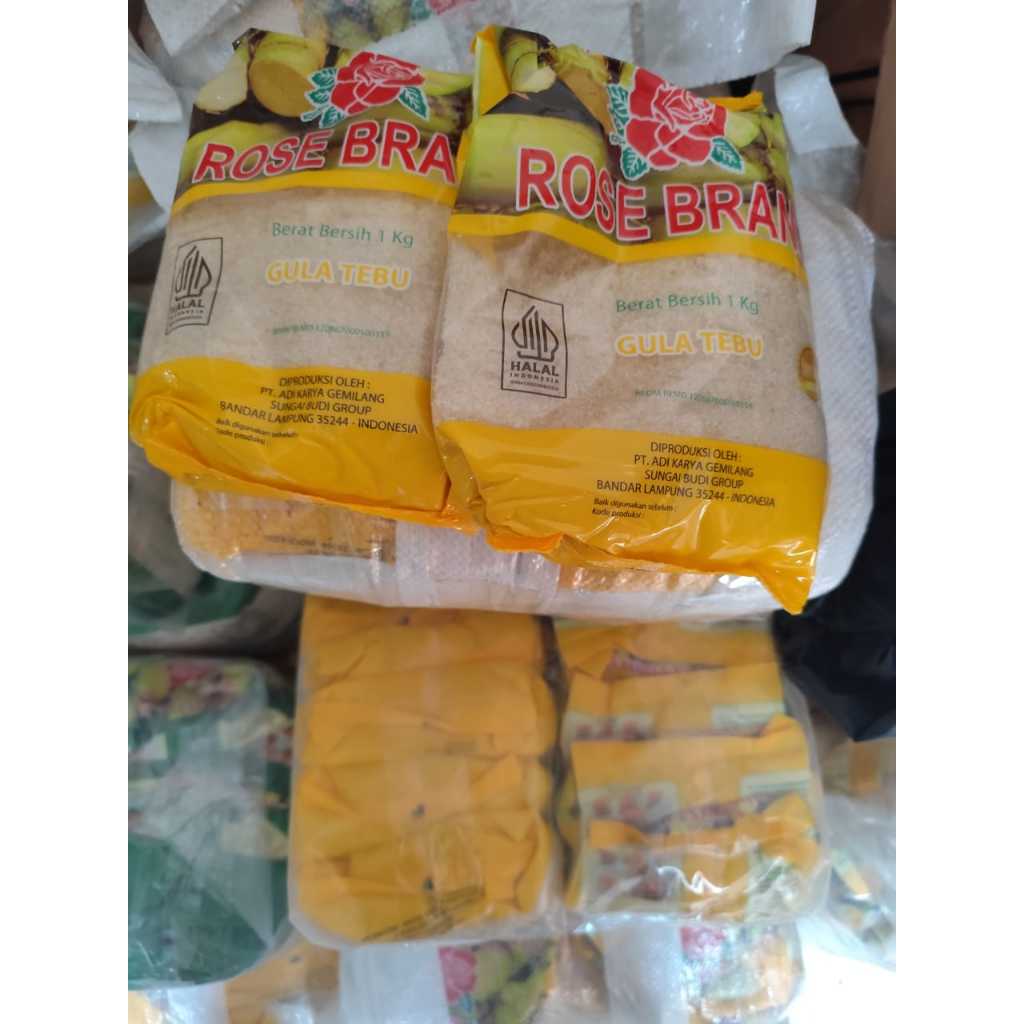 

rose brand Gula Putih 1 KG Gula Pasir 10kg