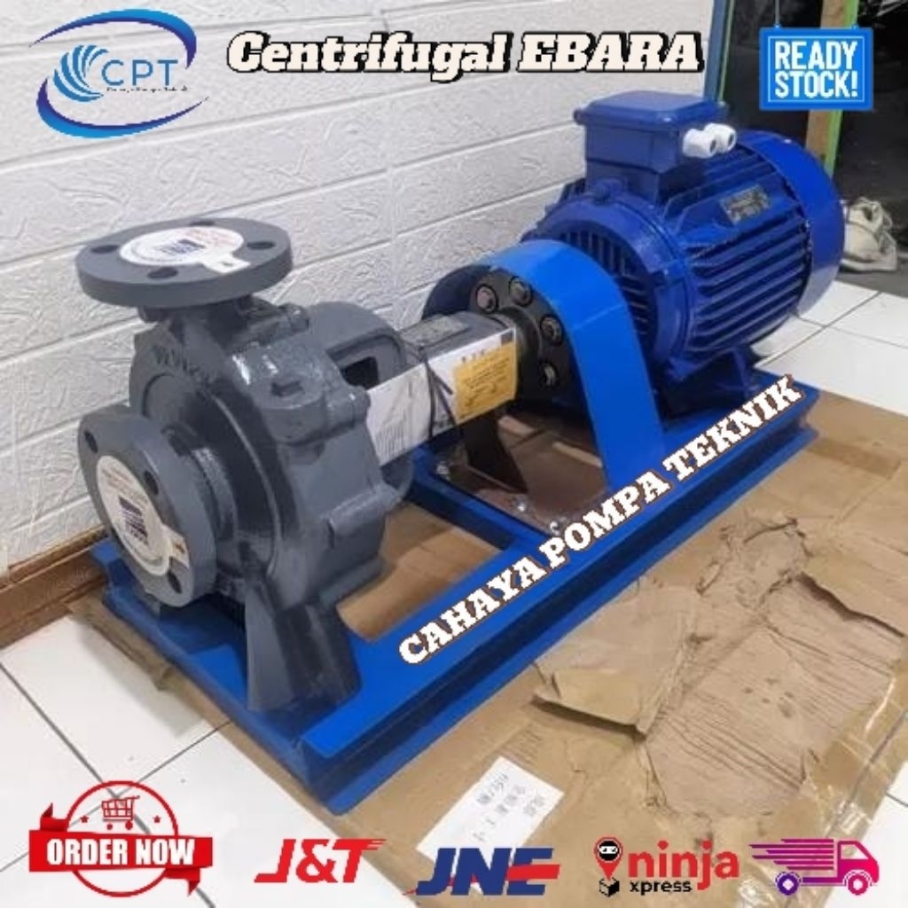 Pompa Sentrifugal EBARA 100x80 FSH 4KW 5,5HP 380V Centrifugal Pump