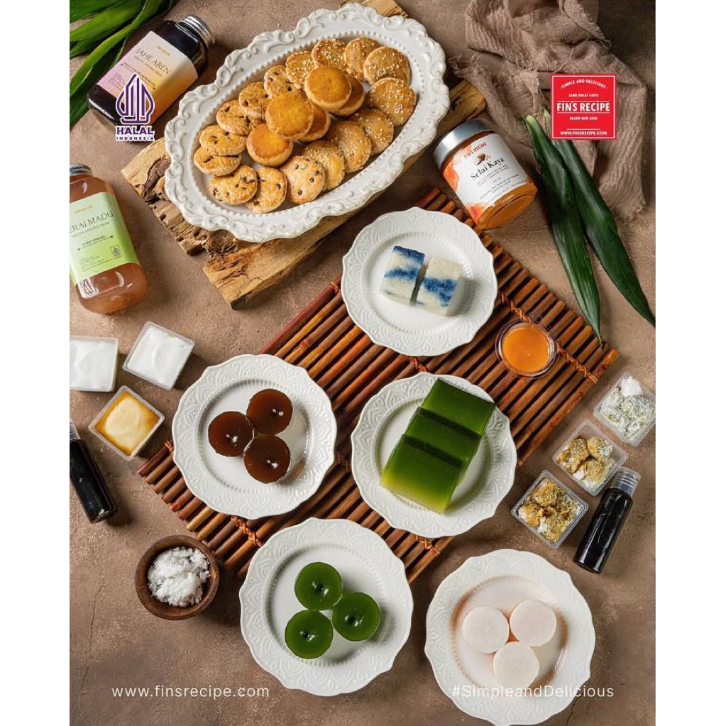 

READY STOCK FIN'S RECIPE KUE IJO ONGOL2 KUE PULUT CENIL AGER