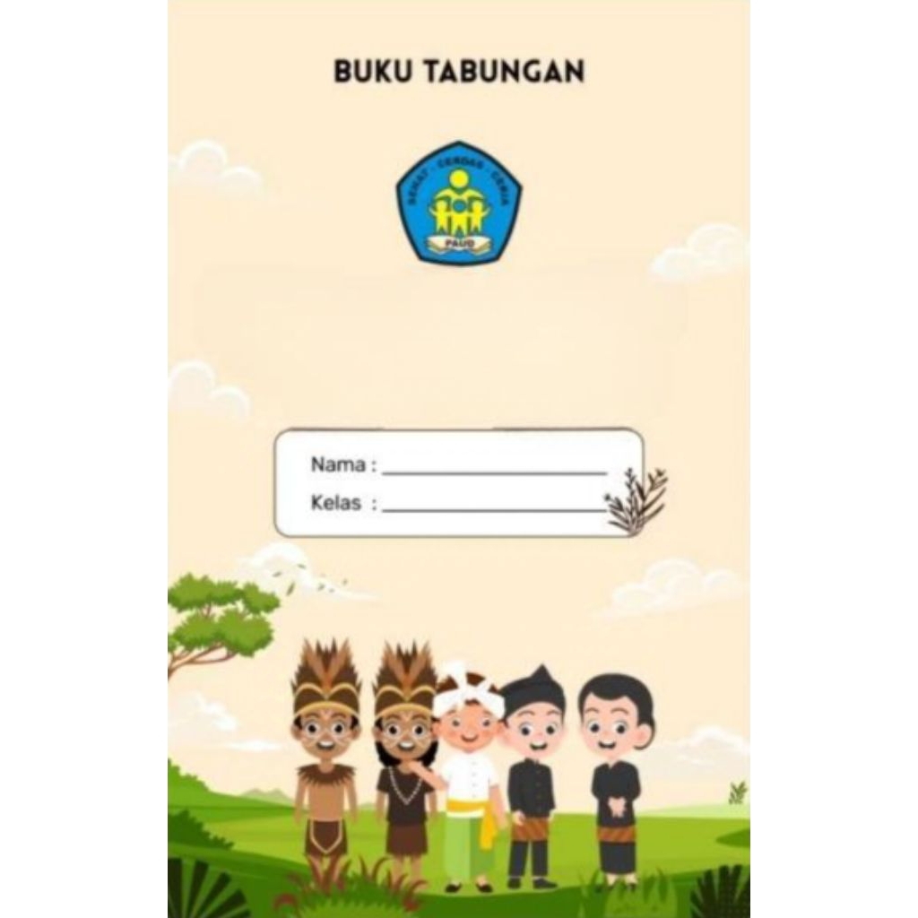 

BUKU TABUNGAN CUSTOM DESAIN ISI 100 PCS