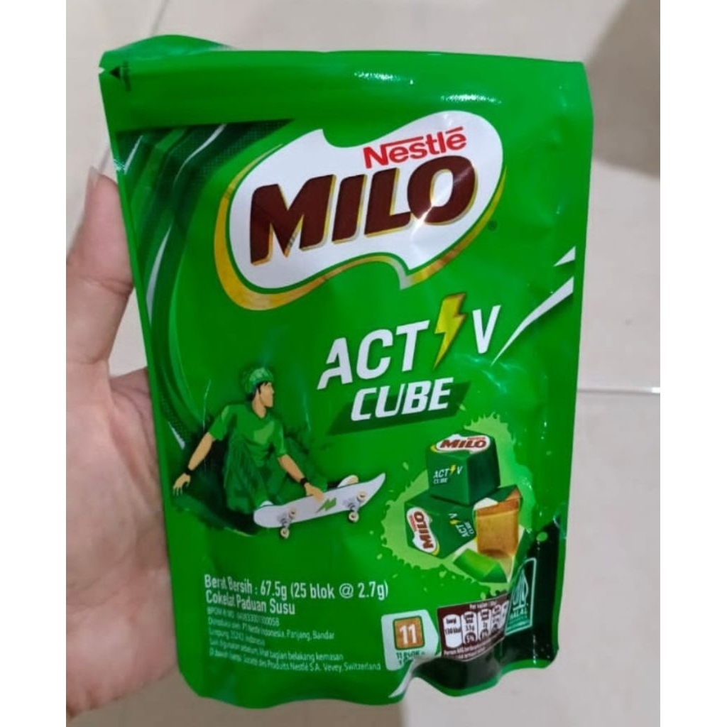 

Nestle Milo Cube isi 25pcs