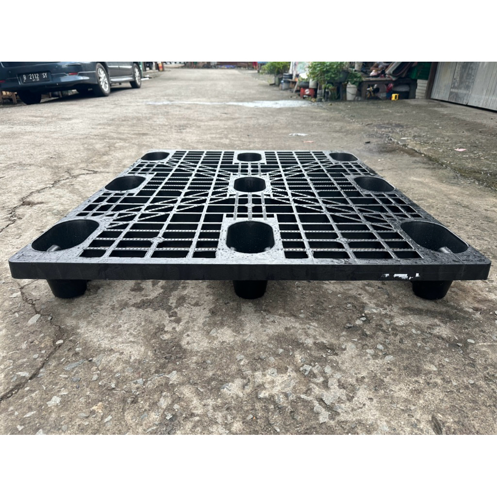 

palet plastik ukuran 100x120x14cm type mangkok bekas berkualitas
