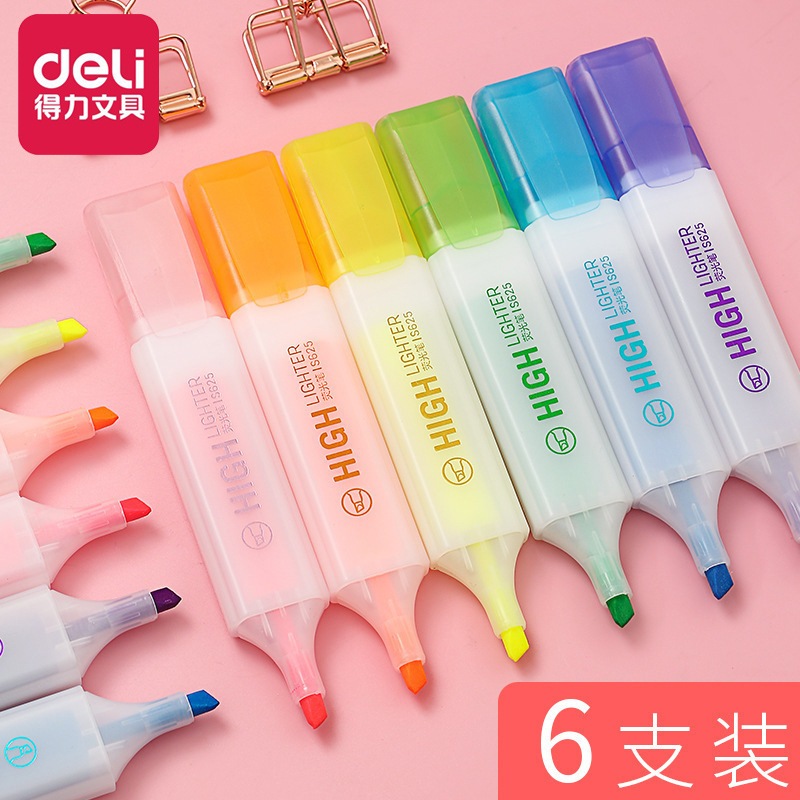 

Deli S628 – Stabilo 6 Warna Cerah | Highlighter Fluoresen untuk Pelajar & Kantor