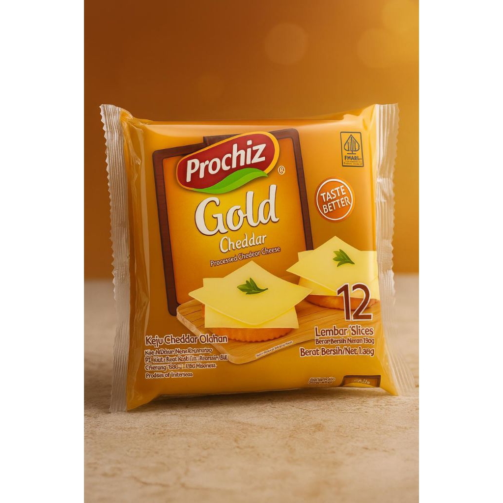 

Keju Slize Prochiz Gold & Premium Chedar