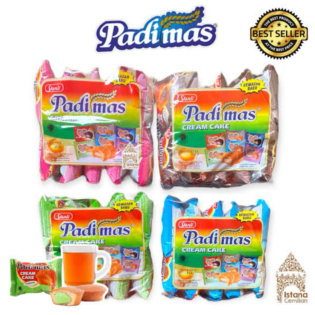 

padimas cream cake 1 pack isi 10pcs