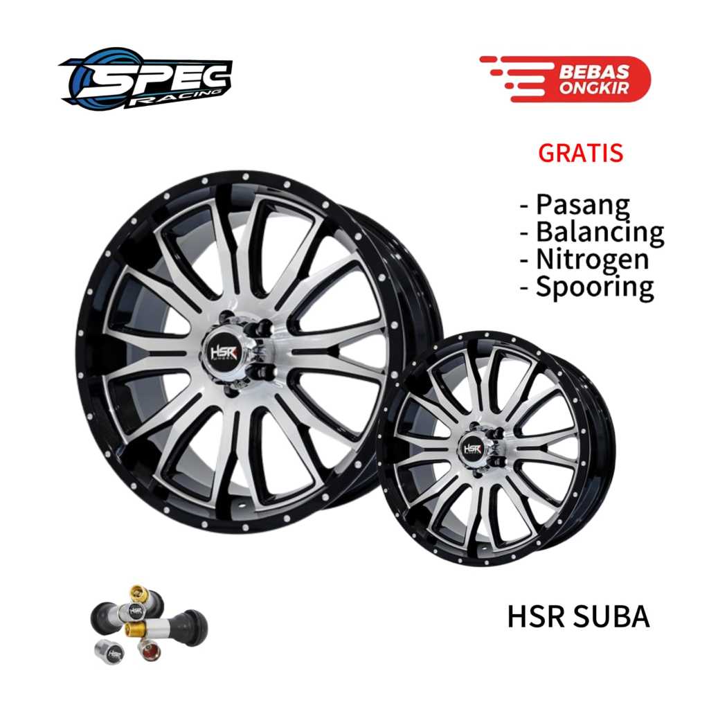 Velg Racing Ring 20 Hsr Suba Untuk Mobil Outlander Crv Terios Innova Dan Rush