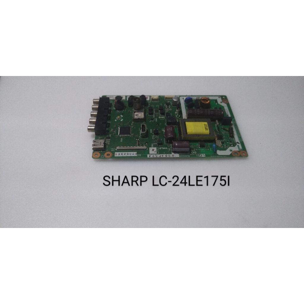 Mb sharp lc-24le175i mainboard sharp lc-24le175i mesin tv sharp lc-24le1751