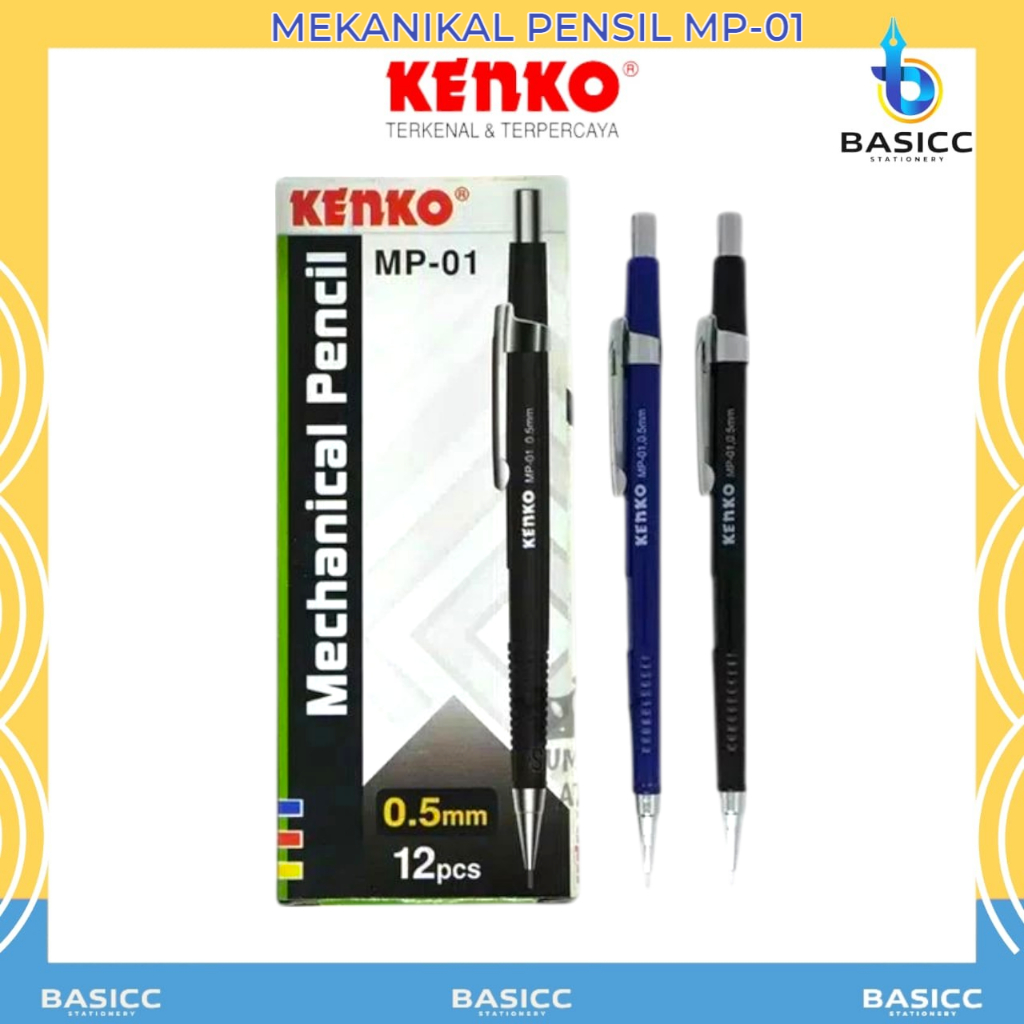 

Kenko Pensil Mekanik 0.5 mm Mechanical Pencil MP-01 | @1 Pcs