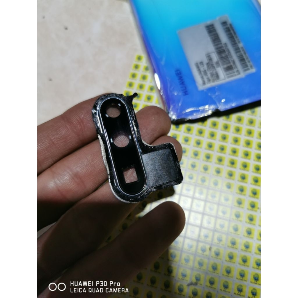 kaca plus frame ring kamera huawei p30 pro original copotan