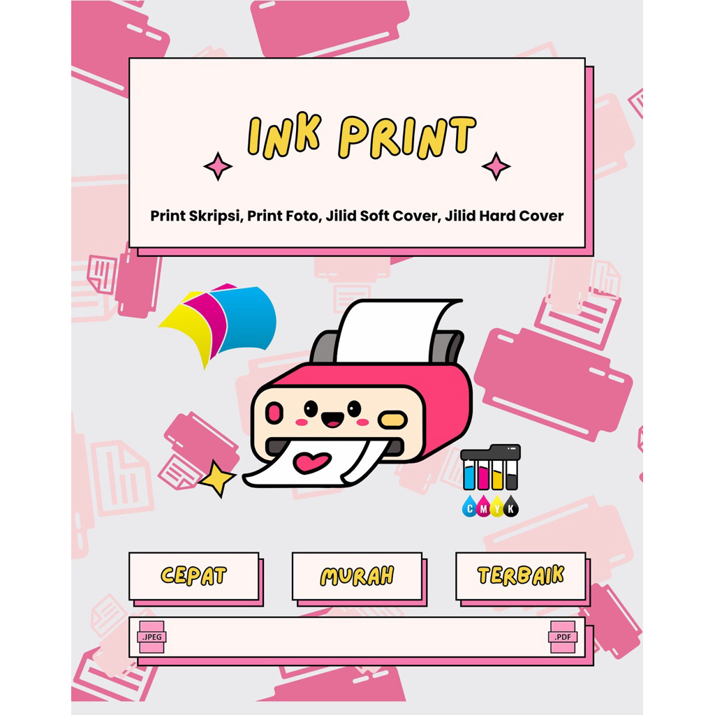 

PRINT SKRIPSI/TUGAS KERTAS A4/A5 80gsm