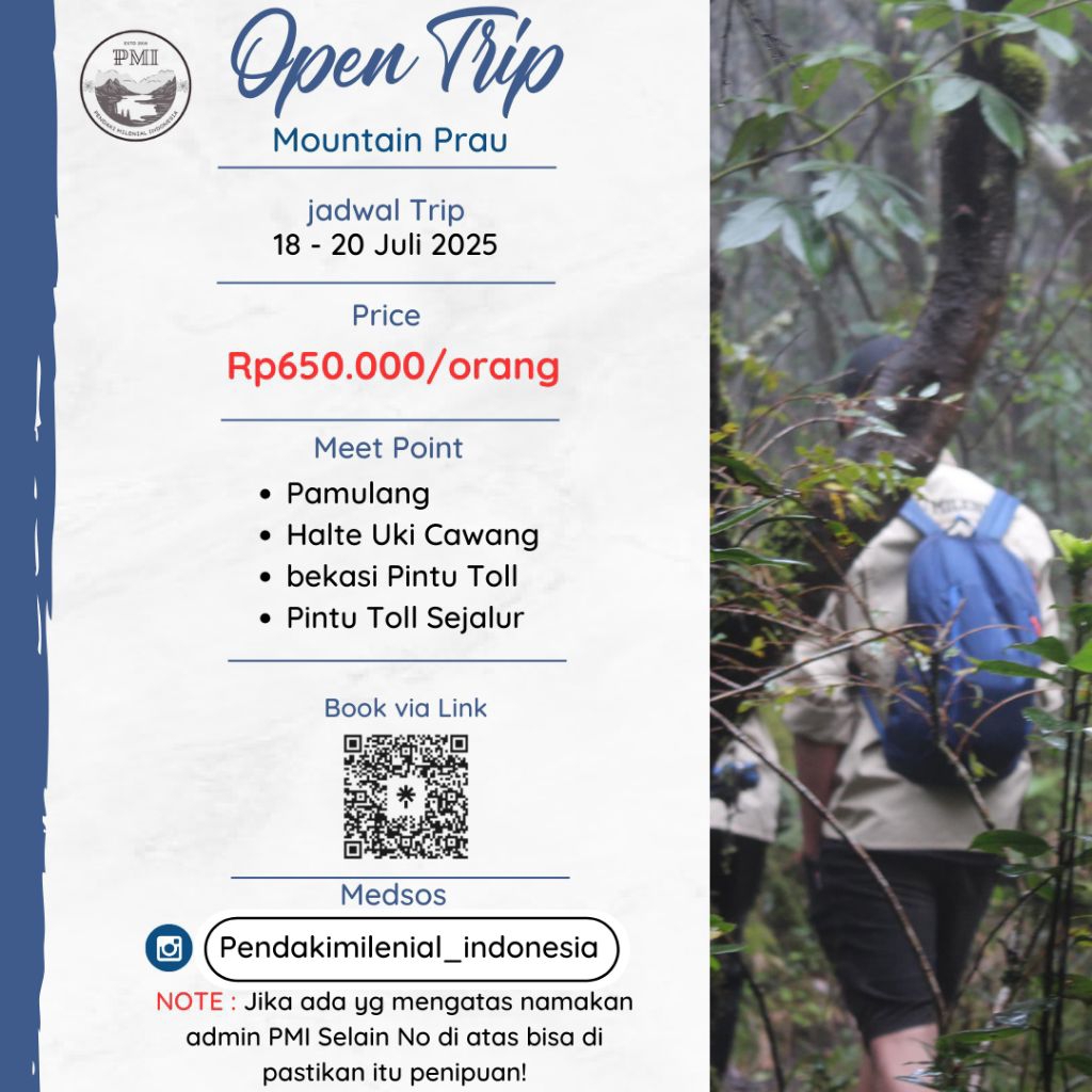 open trip gunung prau dieng