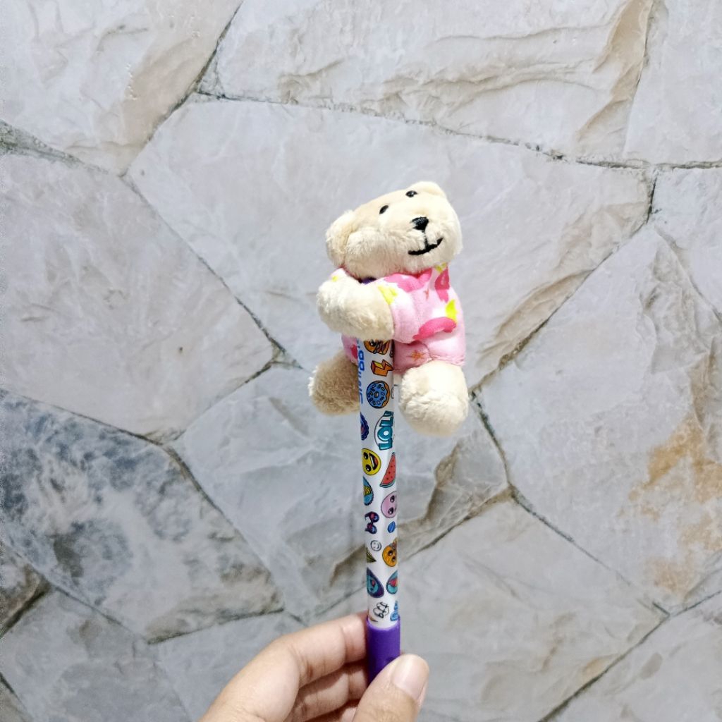 Boneka Magnet  Karakter Teddy Starbucks Rare Original