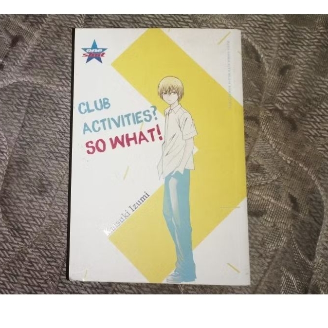 BUKU KOMIK SECOND ORI CLUB ACTIVITIES SO WHAT 1 PC