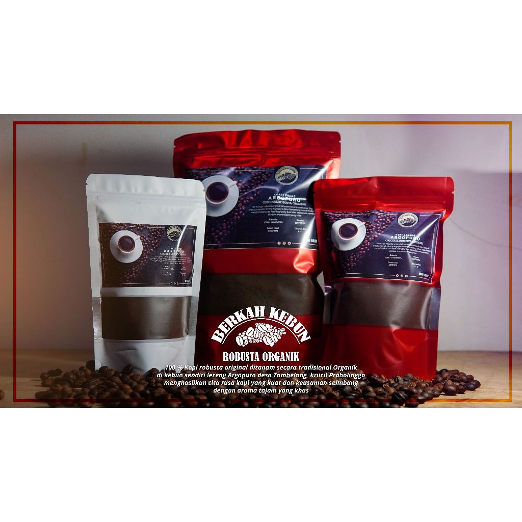 

Kopi Robusta Original Argopuro 200 gram