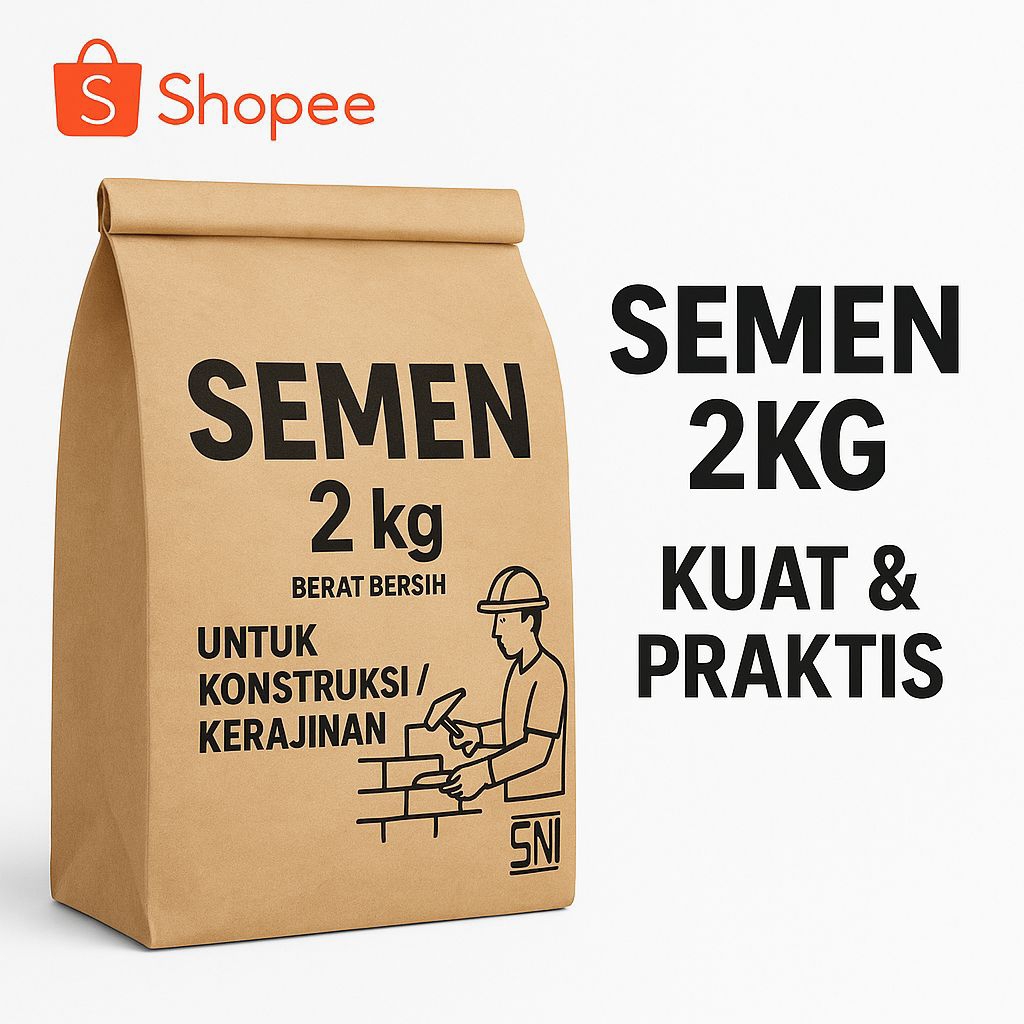 SEMEN HITAM ECER 2KG SEMEN KILOAN