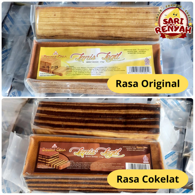 

Kue Lapis Legit Double Cola 270 Gram / Kue Kering Lebaran - Sari Renyah