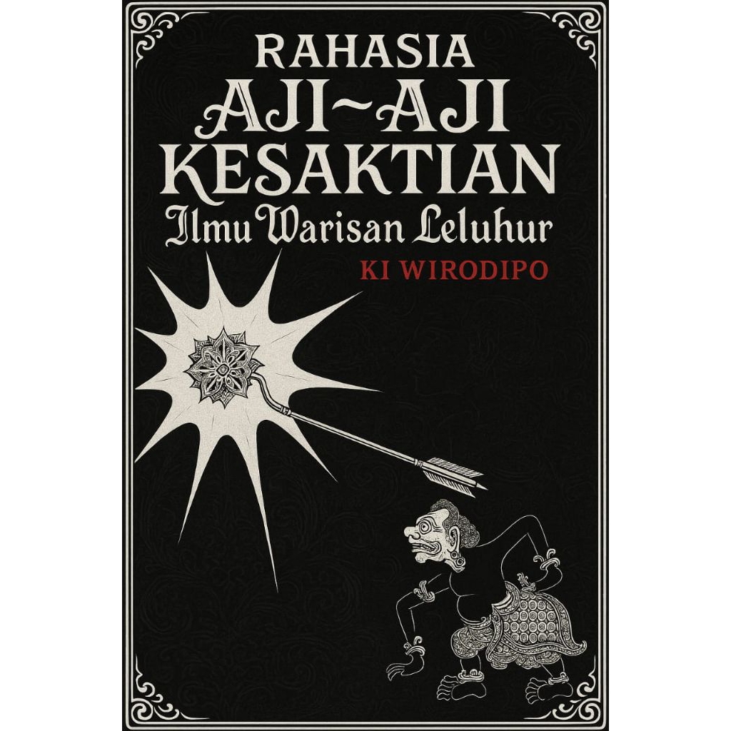 Kitab langka Rahasia aji-aji kesaktian