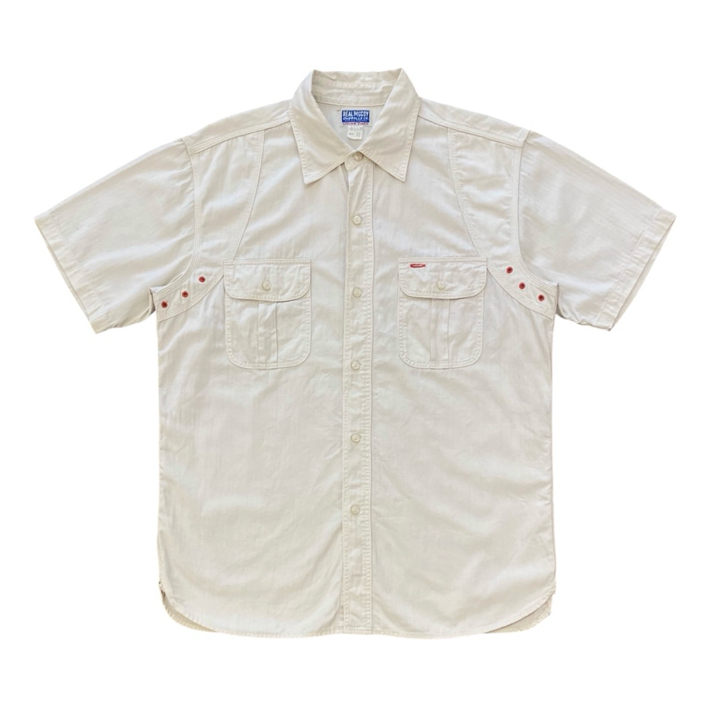 The Real Mccoy Herringbone Shirt