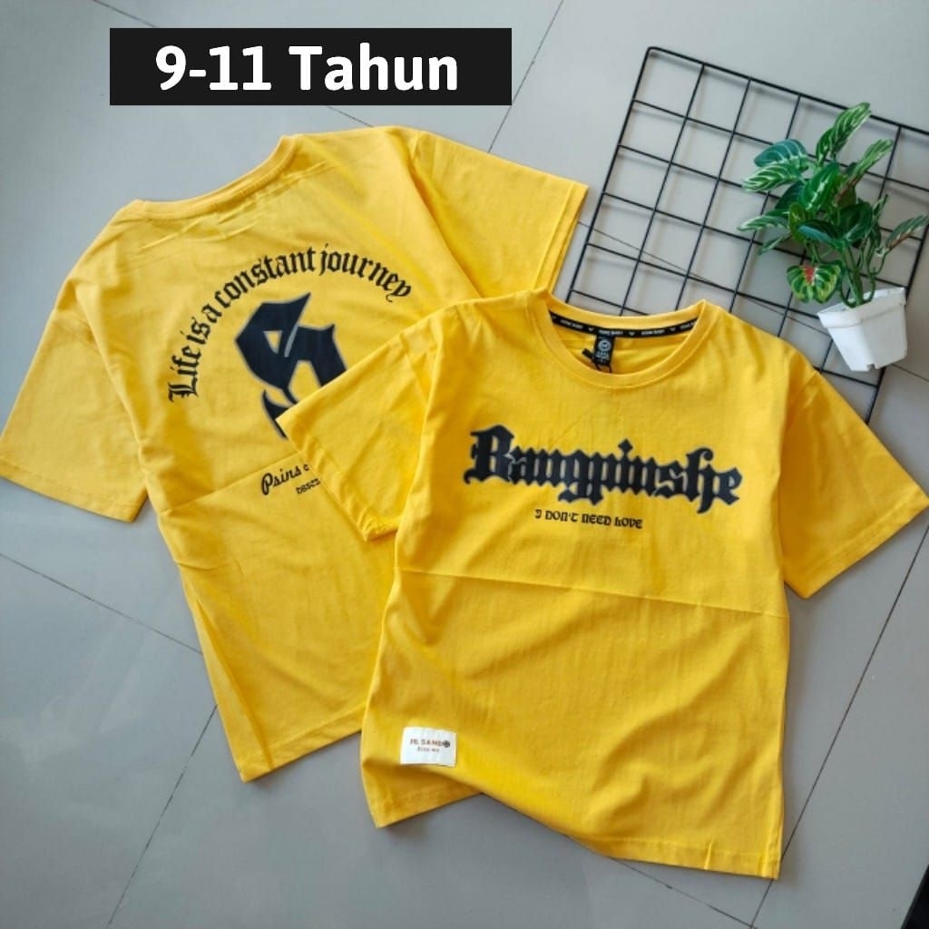kaos import anak laki-laki 9-11tahun