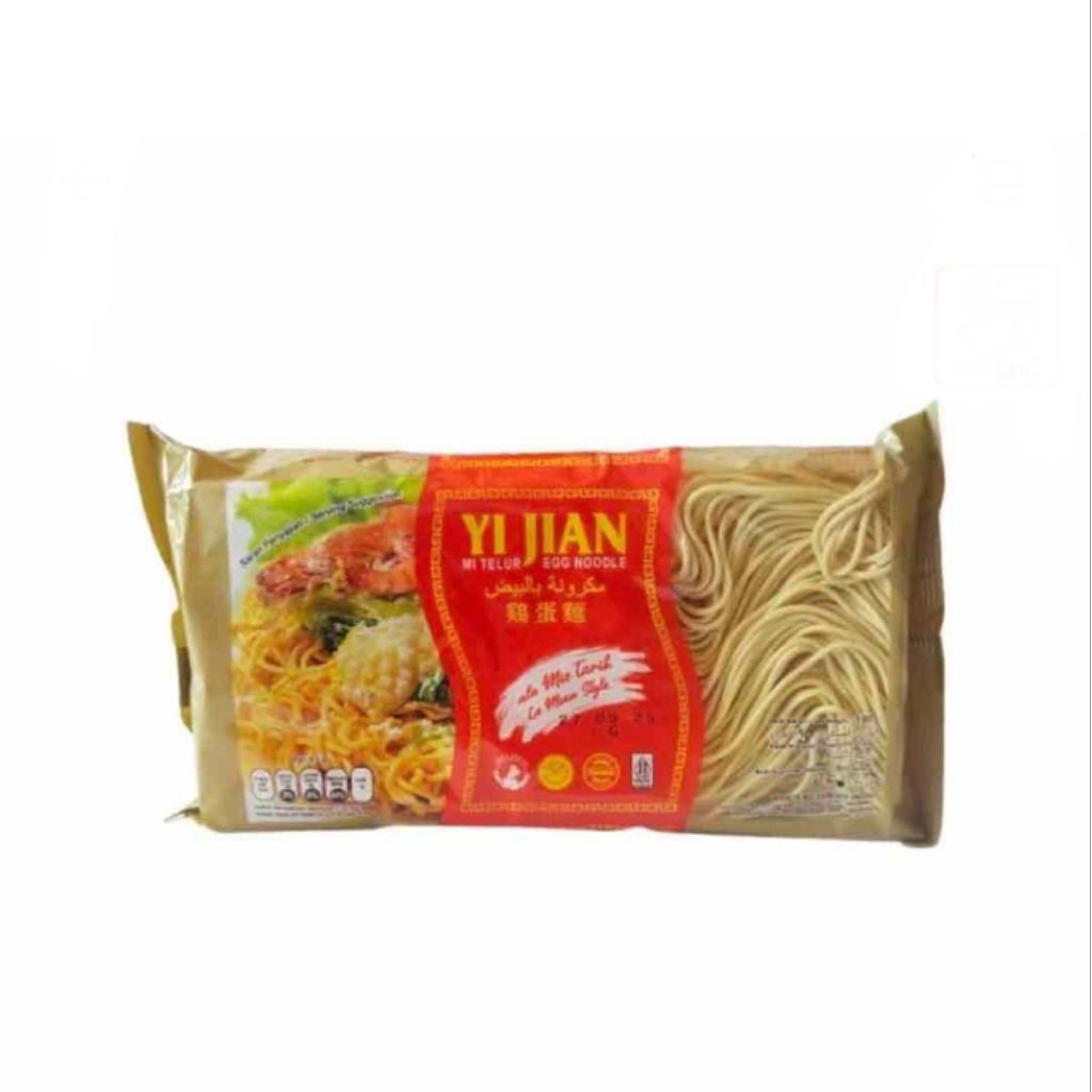 

yi Jian mi telur ala mi tarik pack 190 gr