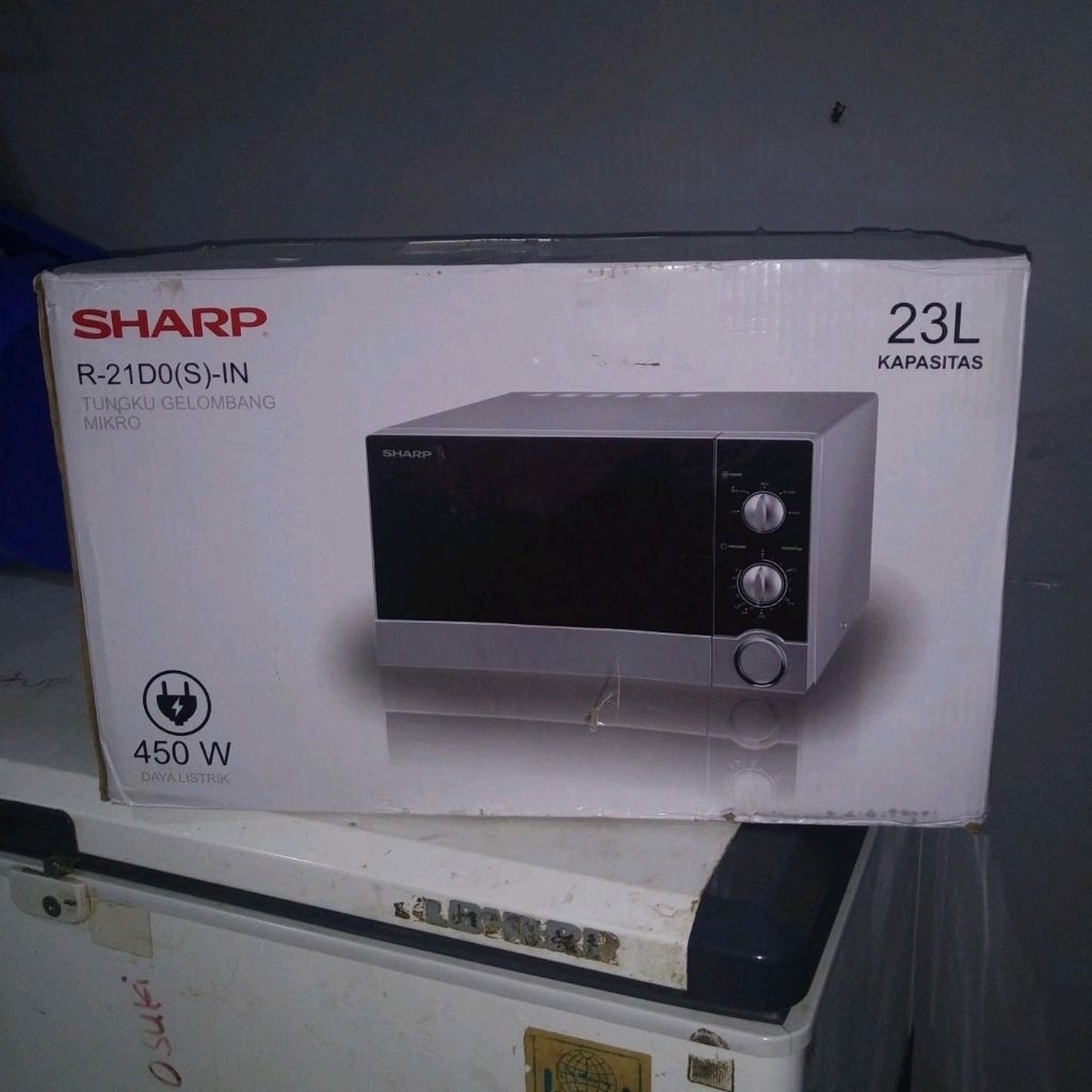 Sharp R-21D0(s)-IN 23L tungku gelombang mikrowave oven