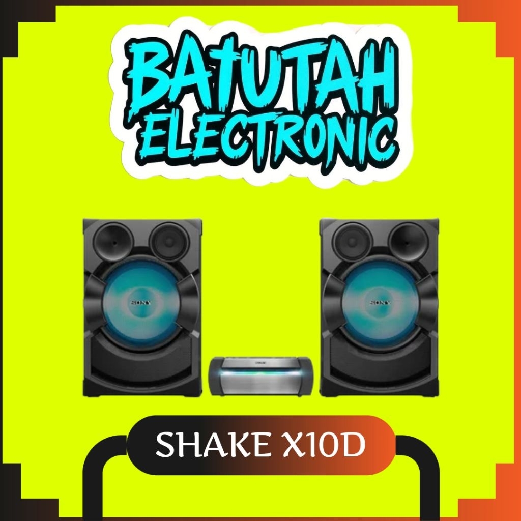 SONY SHAKE X10D / SHAKE-X10D / SHAKEX10D HIFI SPEAKER BLUETOOTH