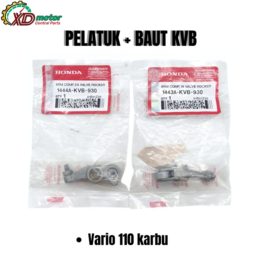 PELATUK KLEP BAUT KVB HONDA UNTUK MOTOR VARIO 110 KARBU