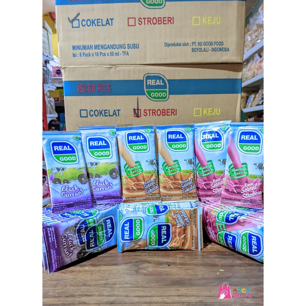 

Susu UHT Bantal Real Good / Susu Bantal isi 10