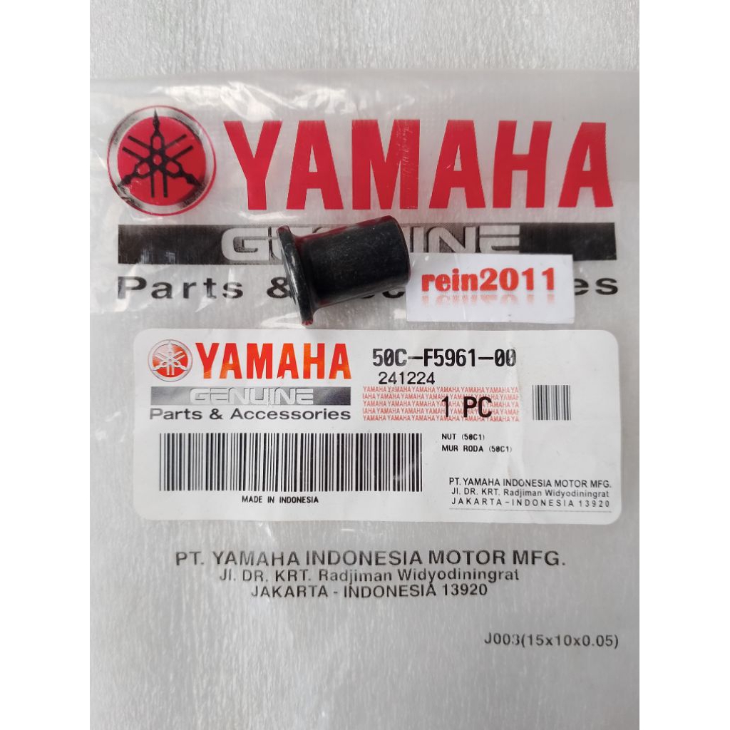 MUR BRACKET BREKET KALIPER BELAKANG JUPITER MX NEW ASLI ORI YAMAHA 50C F5961 00