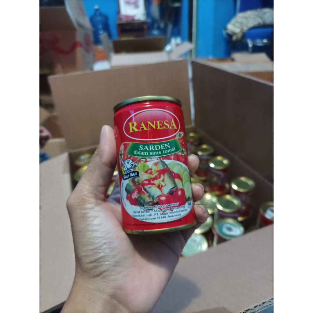 

Ranesa Sardines 1 dus 155gram