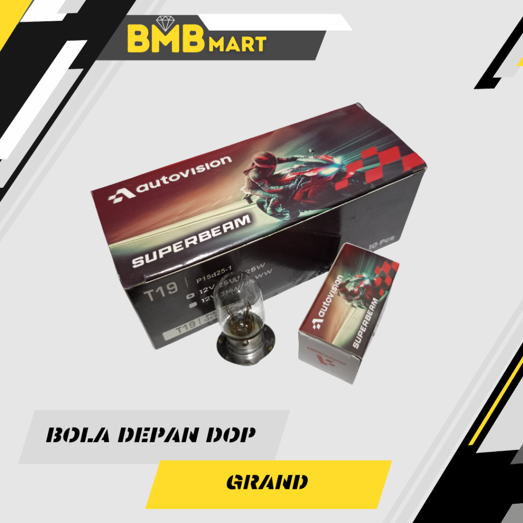 BOLA DPN DOP 12V/25W/TT19SMNC GRAND AUTOVISION